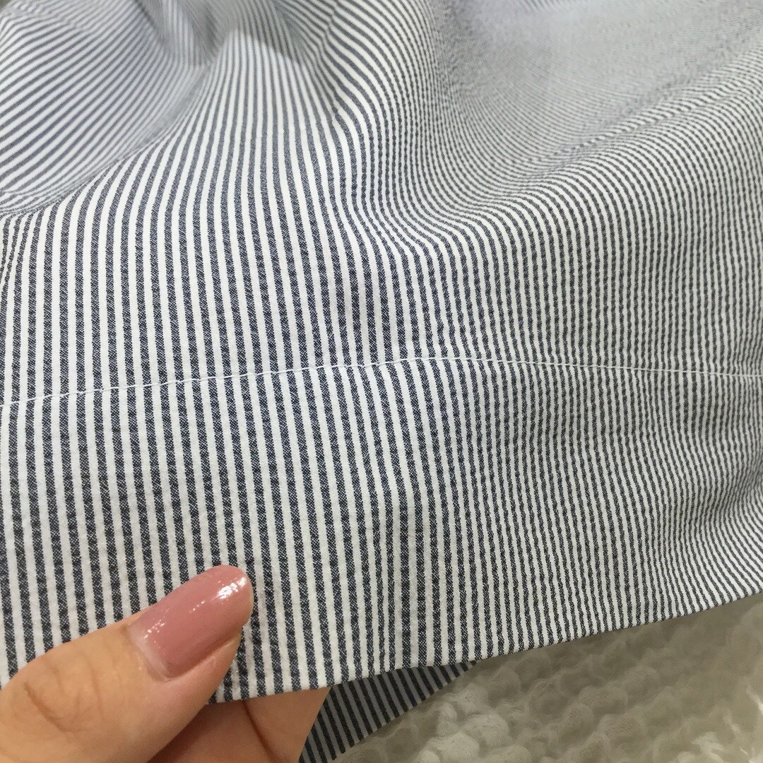 無印良品 綿 サッカー織 グリーンストライプ　3点セット 無印良品 綿 サッカー織 グリーンストライプ 3点セット 無印良品